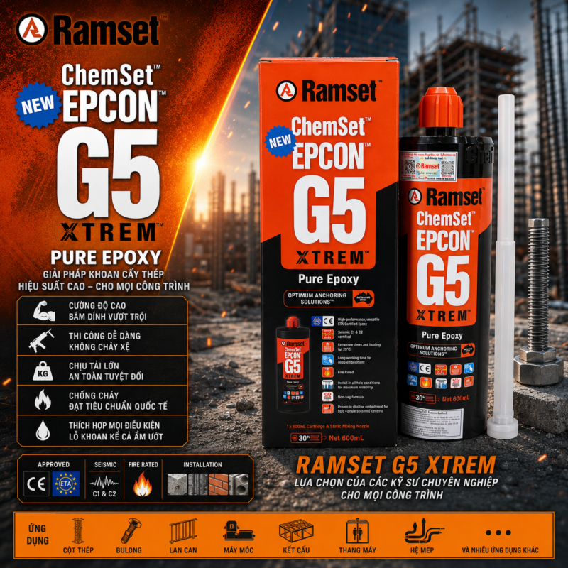 Keo Ramset G5 Xtrem mới