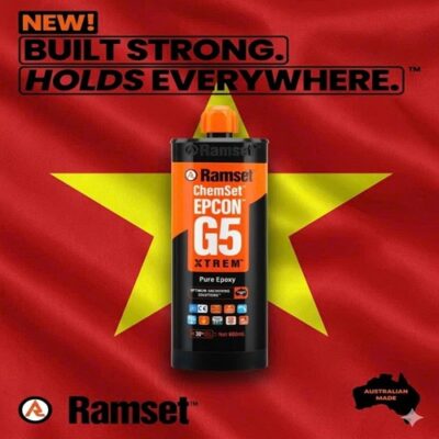 Chi tiết về keo Ramset G5 xtrem mới