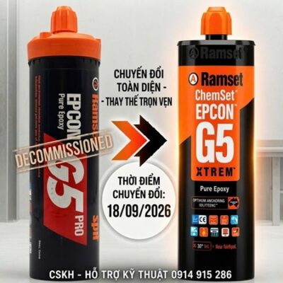 Dừng cung cấp Ramset G5 Pro